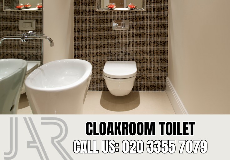 Cloakroom and Downstairs Toilet Installation by Chiswick Bathroom Fitters