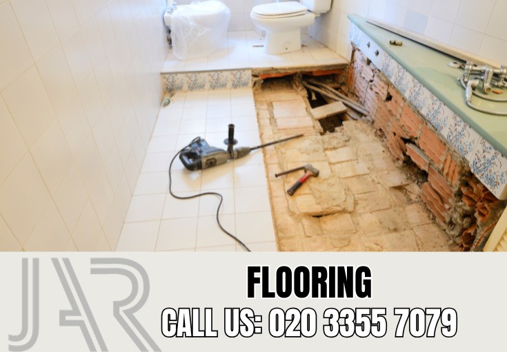 Bathroom Flooring Installation by Chiswick Bathroom Fitters
